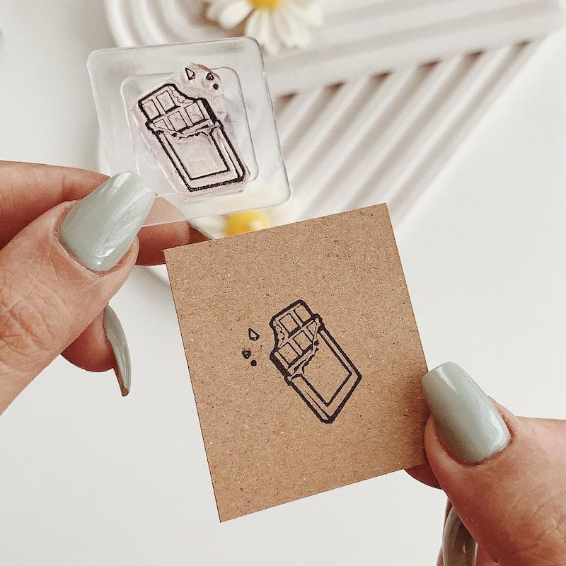 مهر ژلاتینی کد 681 ( شکلات )