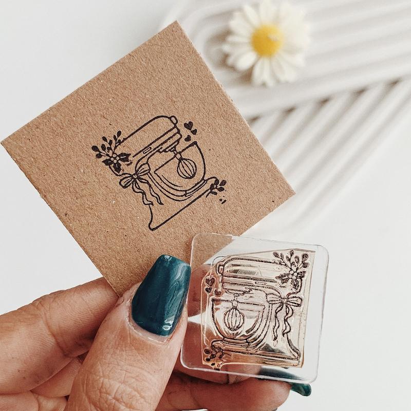 مهر ژلاتینی کد 682 ( همزن قنادی )