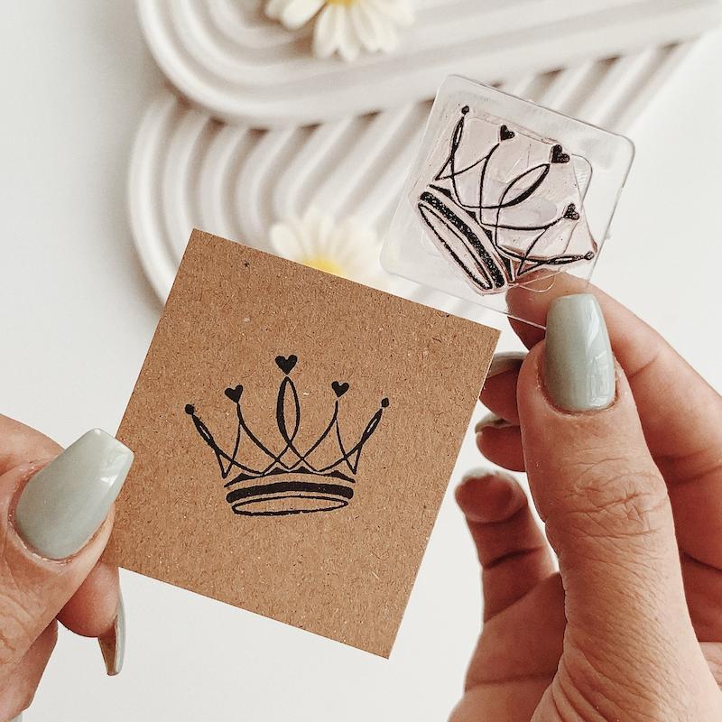 مهر ژلاتینی کد 683 ( تاج )