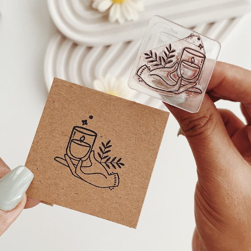 مهر ژلاتینی کد 684 ( شمع )