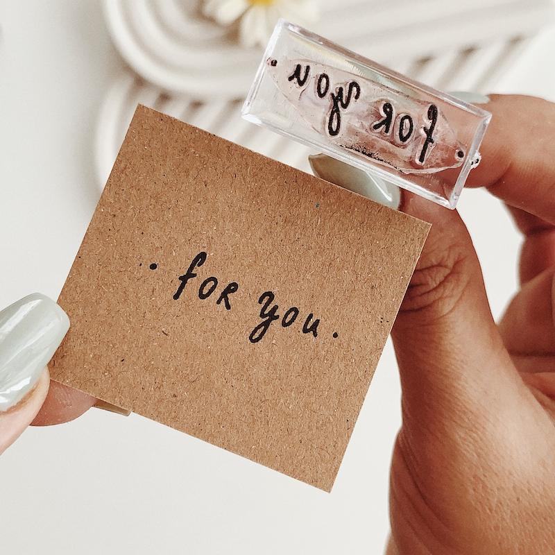 مهر ژلاتینی کد 709 ( فور یو )