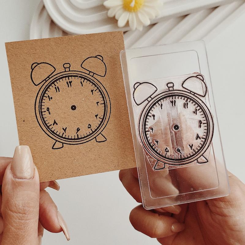 مهر ژلاتینی کد 729 ( ساعت )