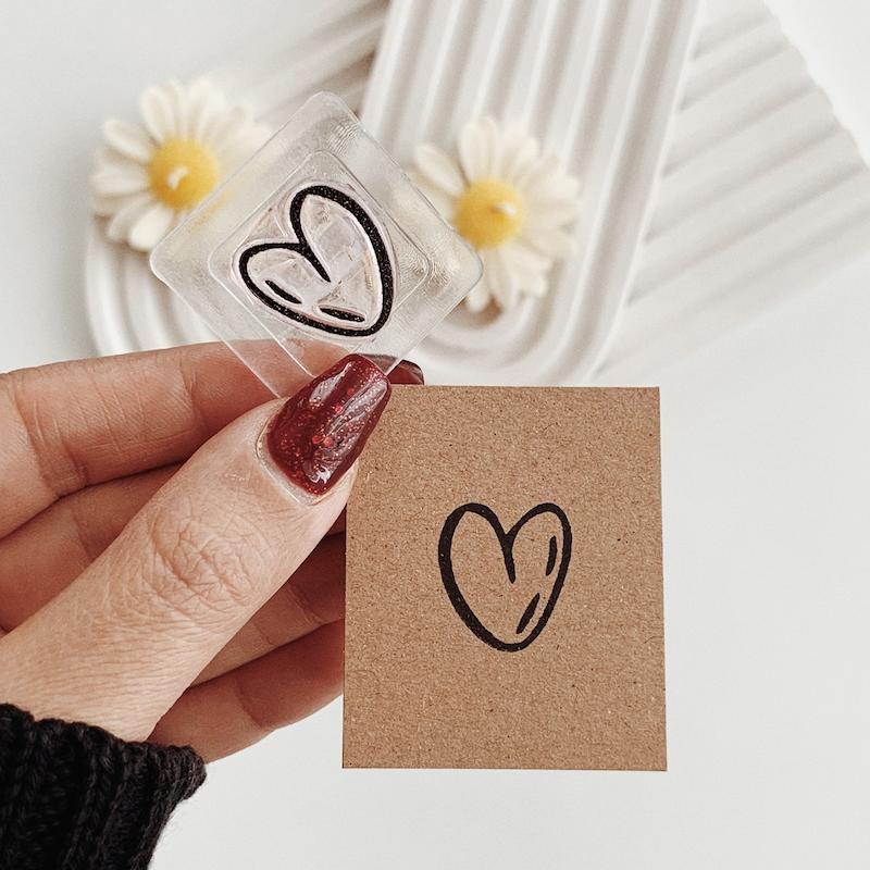 مهر ژلاتینی کد 754 ( قلب )