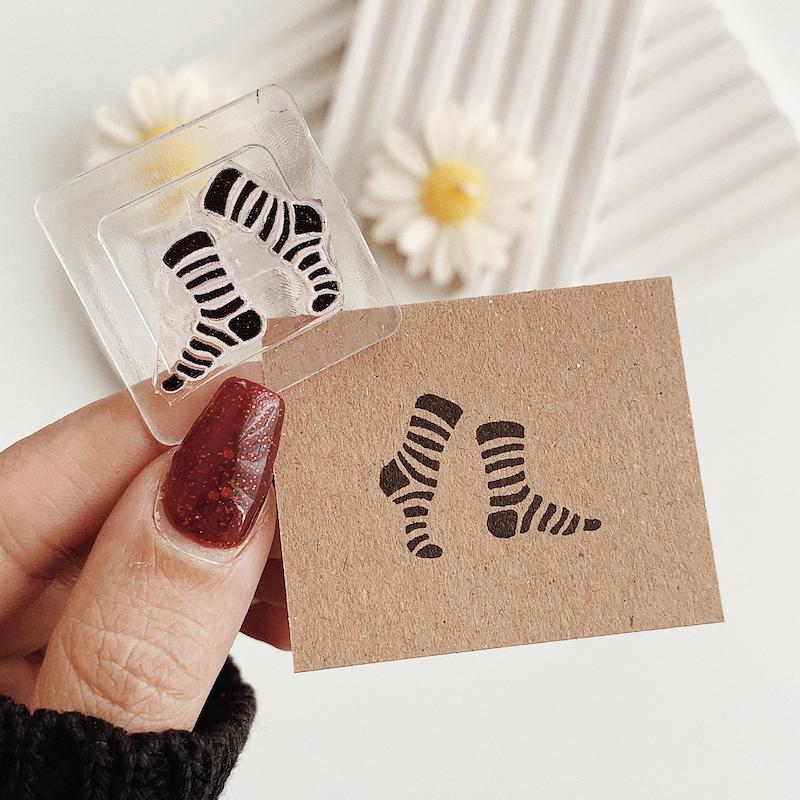 مهر ژلاتینی کد 767 ( جوراب )