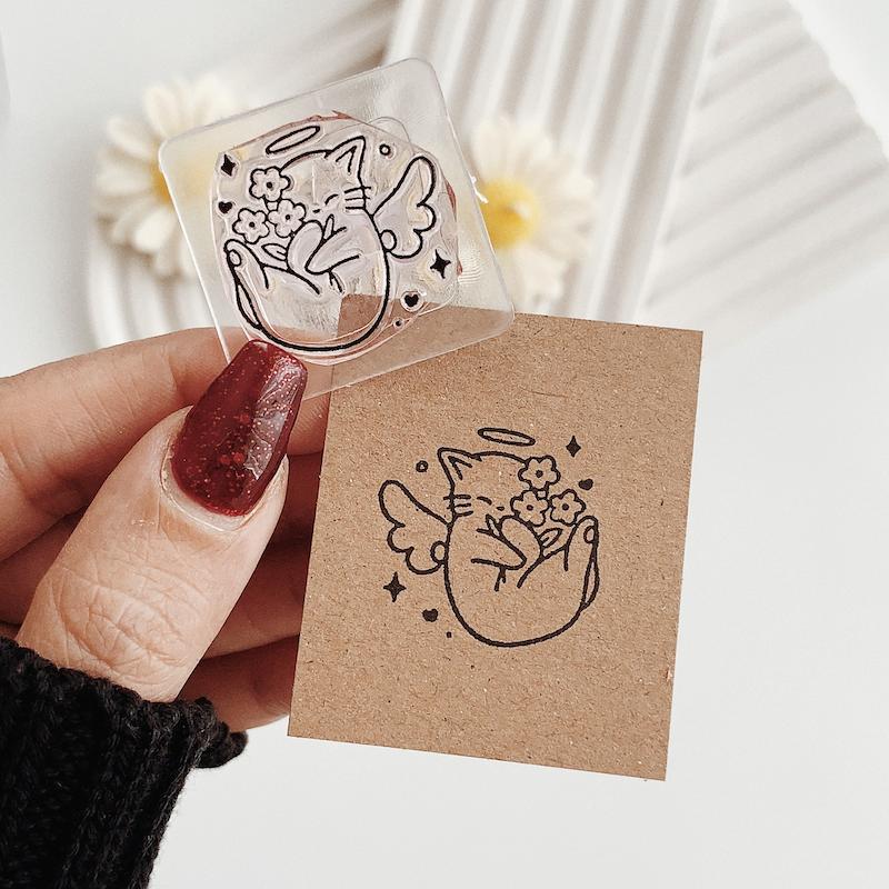 مهر ژلاتینی کد 771 ( گربه )