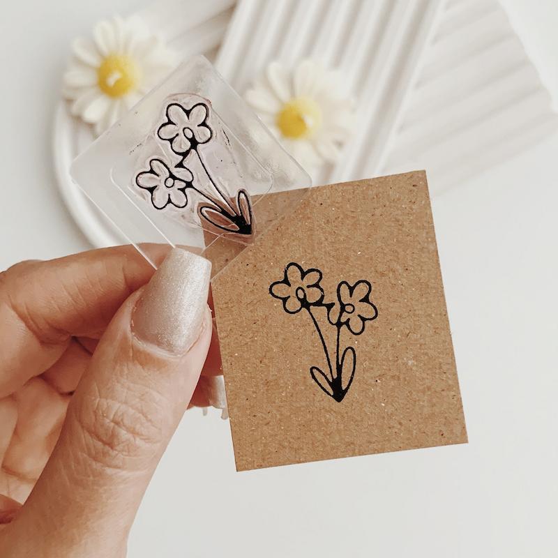 مهر ژلاتینی کد 781 ( گل )