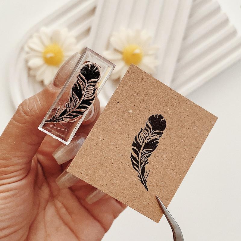 مهر ژلاتینی کد 801 ( پر )