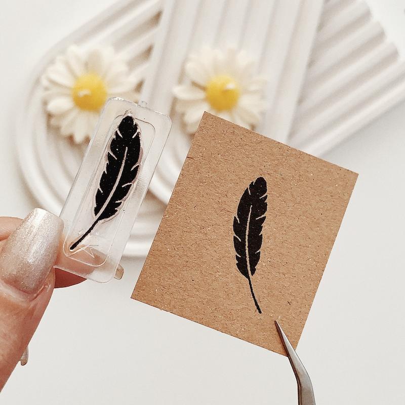 مهر ژلاتینی کد 802 ( پر )