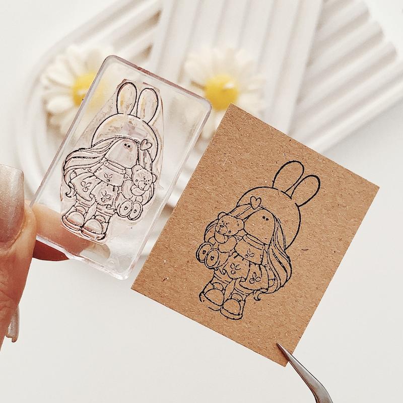 مهر ژلاتینی کد 803 ( عروسک روسی )