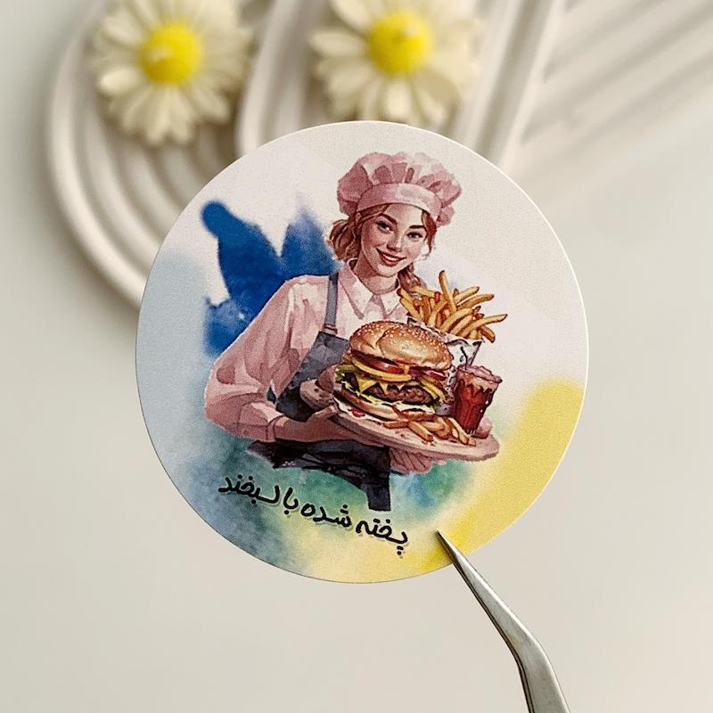 لیبل پشت چسبدار کد 824 ( بسته های 20 و 35 عددی )