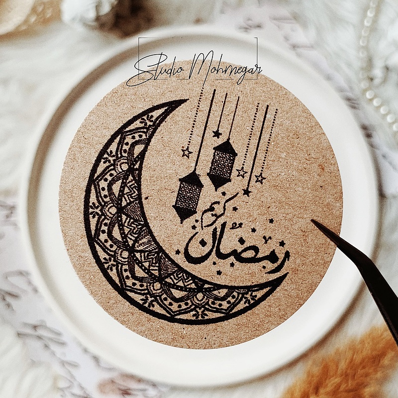 تگ رمضان مبارک کد 169 ( بسته 25 عددی )