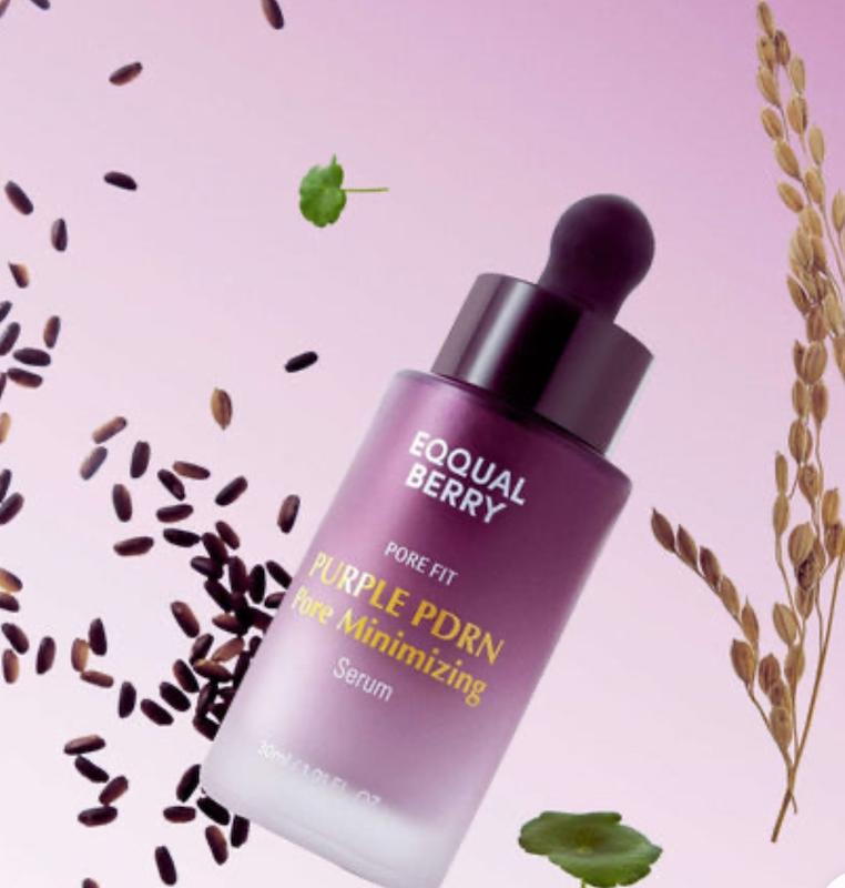 سرم PDRN ‌و کوچک کننده منافذ اکوال بری equal berry rice pdrn