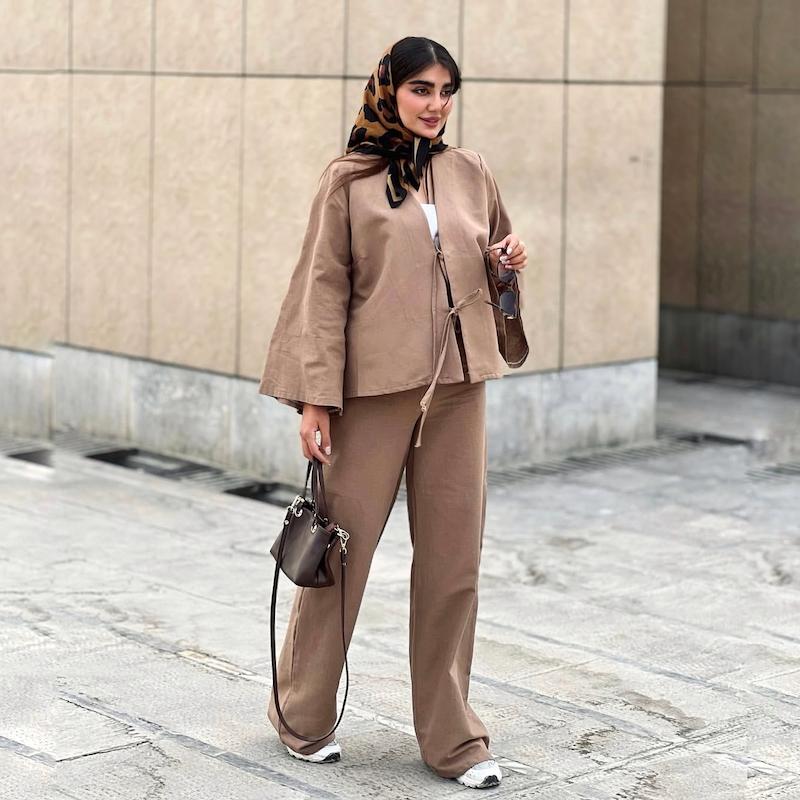 ست شومیز و شلوار(قبل از سفارش کپشن سایت چک شود)