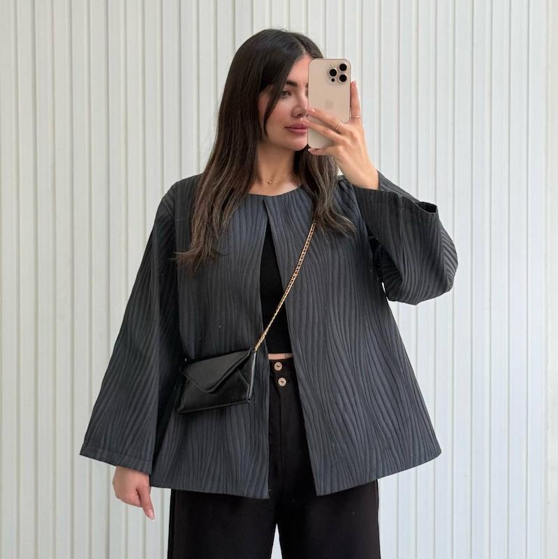 کالکشن بهار - کت ژاکارد