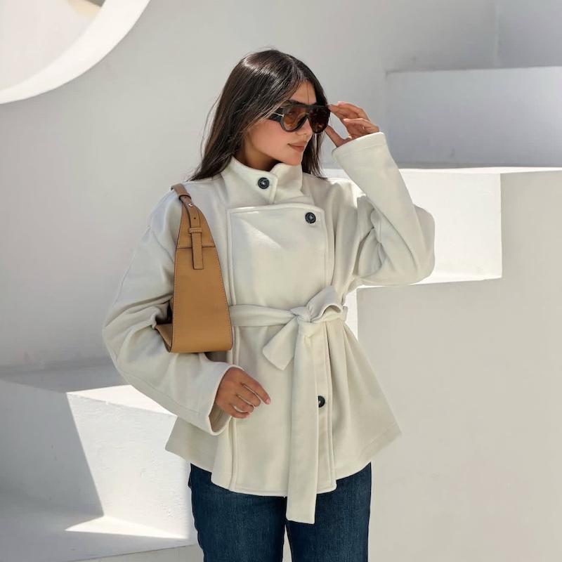 پالتو سفید off white