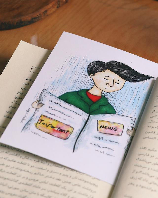 ورقه پستی "روزنامه های وراج"