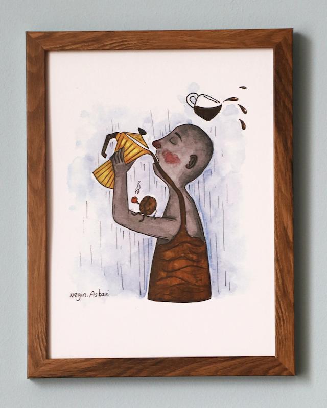 دیوارآویز"mocca"