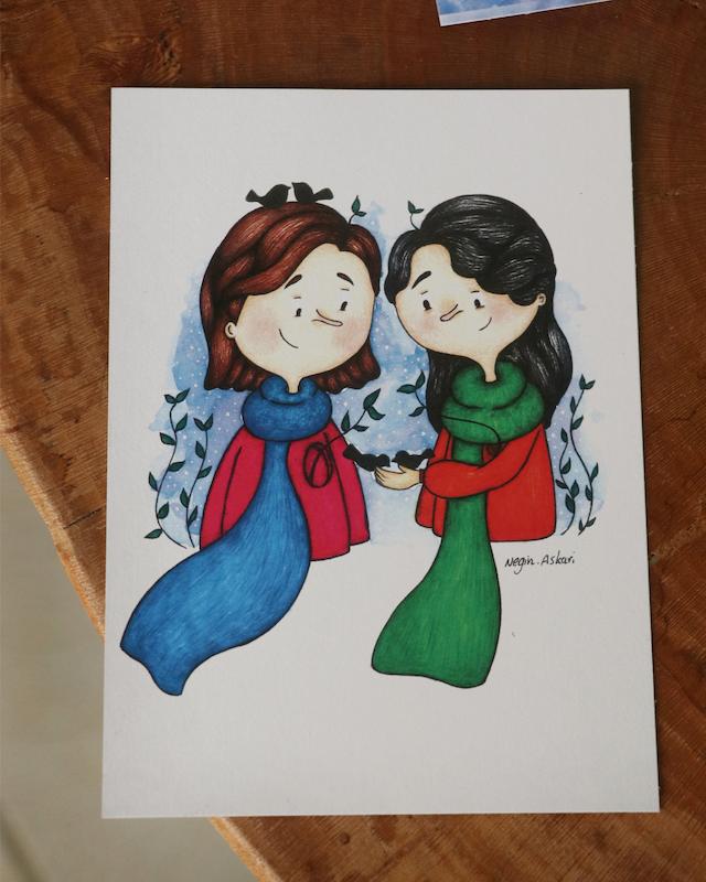ورقه پستی دوست