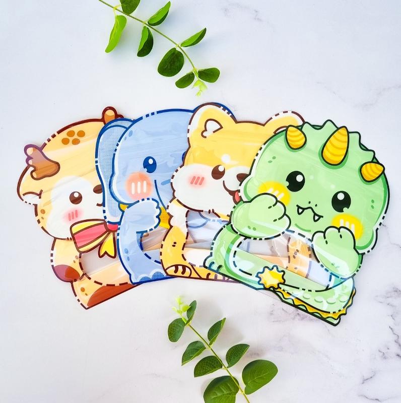 زیپ کیپ حیوانات کیوت