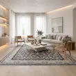 فرش ماشینی بیسان دودی