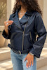 کاپشن چرم زنانه مدل ZARA