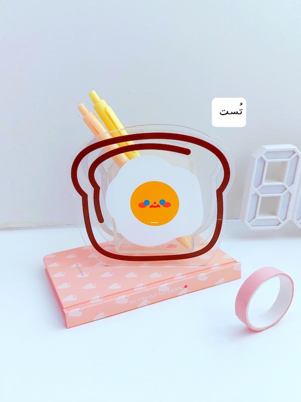جا قلمی شفاف