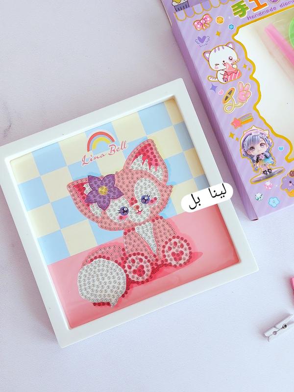 نقاشی الماسی قابدار و پایه دار