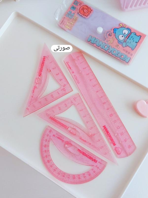پک خطکش و گونیا ژله ای 