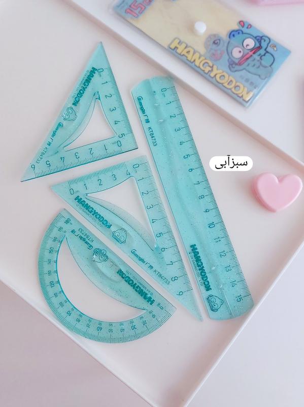 پک خطکش و گونیا ژله ای 