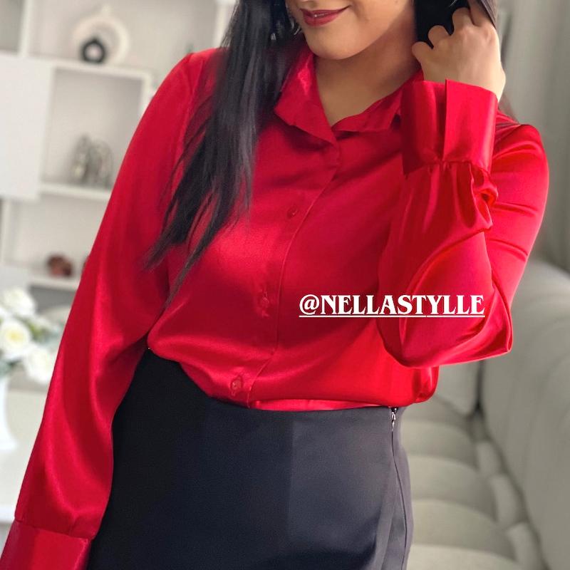 شومیز ساتن Shiny ✨ 