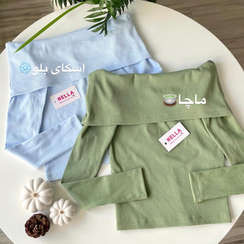بلوز آستین بلند دلبر 