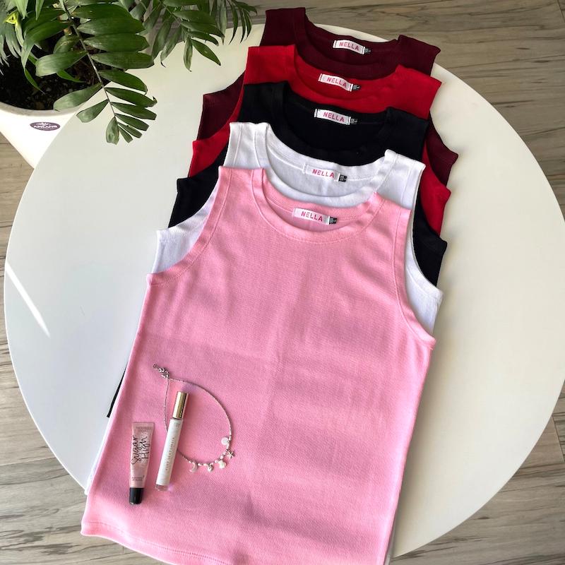 تاپ حلقه ای نلا سایز بزرگ 