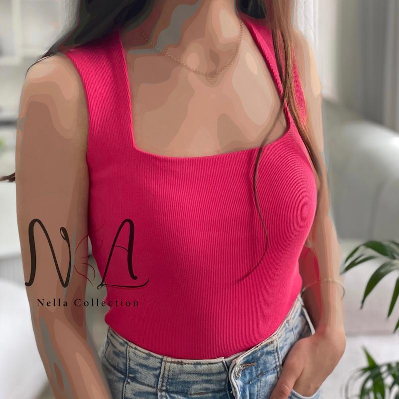 تاپ یقه خشتی 
