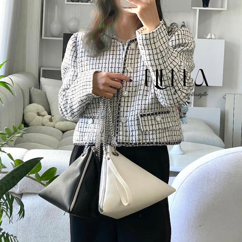 کیف چرم هرمی