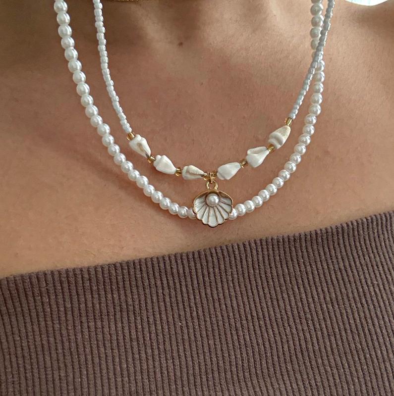 گردنبند ۲لاین تابستونه🥺