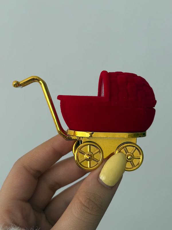 جعبه انگشتر کالسکه👶🏻