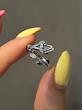 انگشتر گل رز🥺