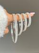 گوشواره حلقه ای فول نگین