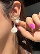 گوشواره گل آویز