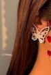 گوشواره پروانه جواهری