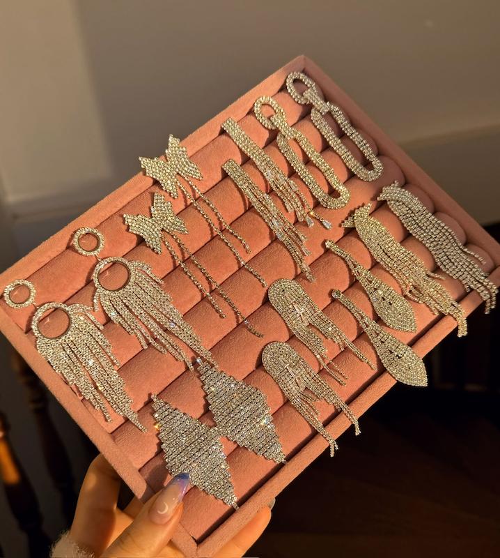 گوشواره جواهری😍✨