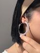 گوشواره حلقه ای فول شاین🥹