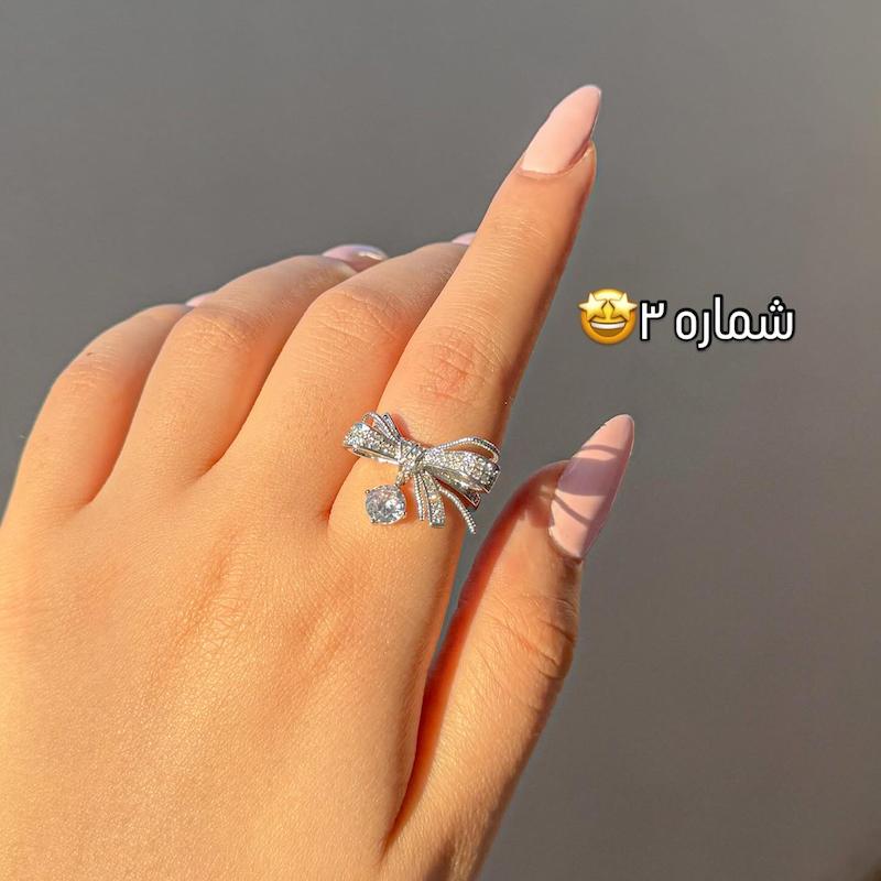 انگشترای جواهری پاپیون🥹🧡