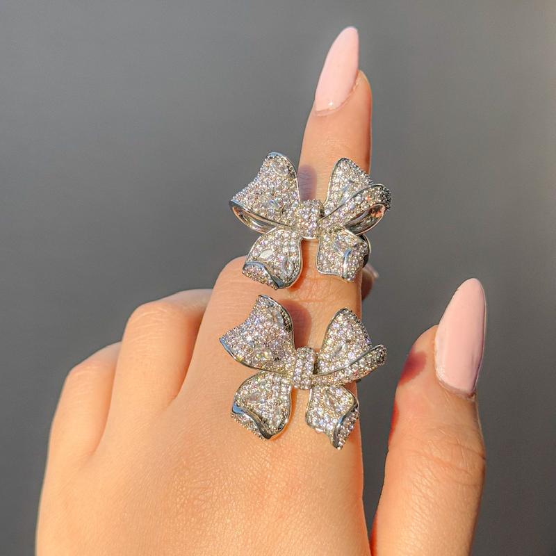 انگشترای جواهری پاپیون🥹🧡