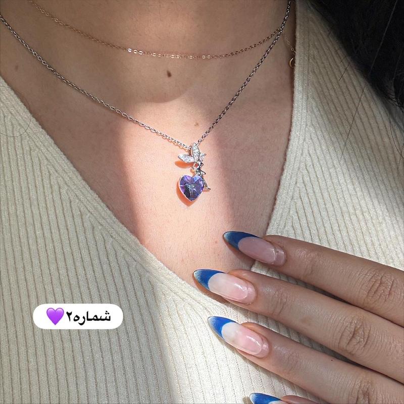 گردنبند کالکشن هفت رنگ🥲🦋