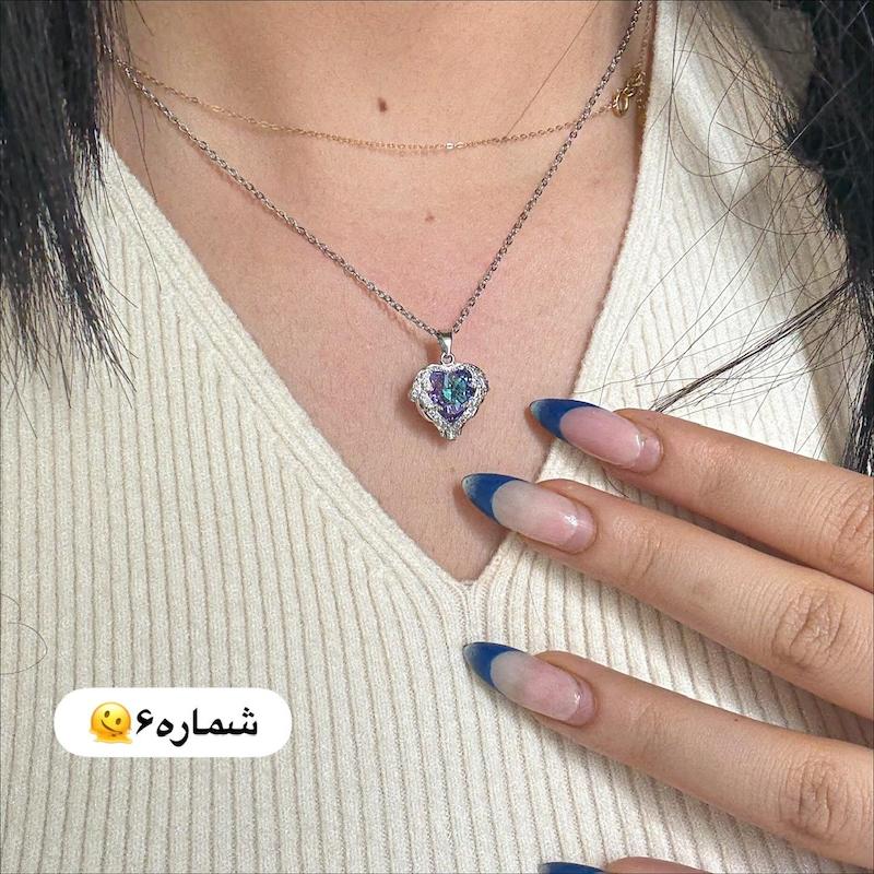 گردنبند کالکشن هفت رنگ🥲🦋