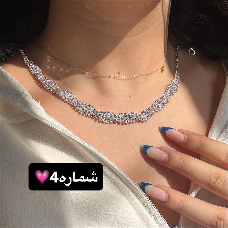 نیم ست جواهری😍