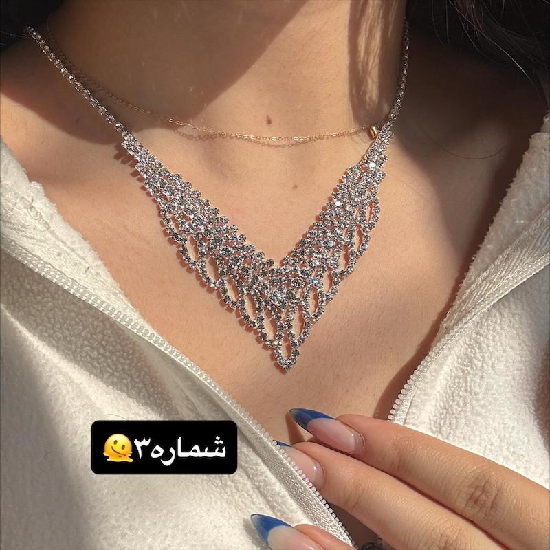 نیم ست جواهری😍