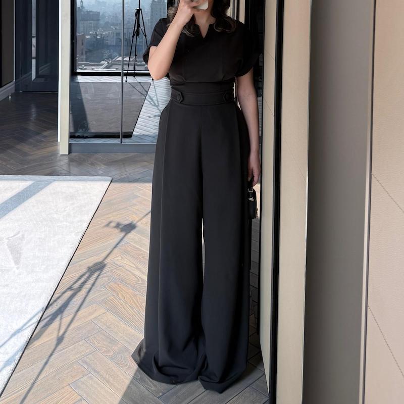 اوورال زنانه مشکی میکو