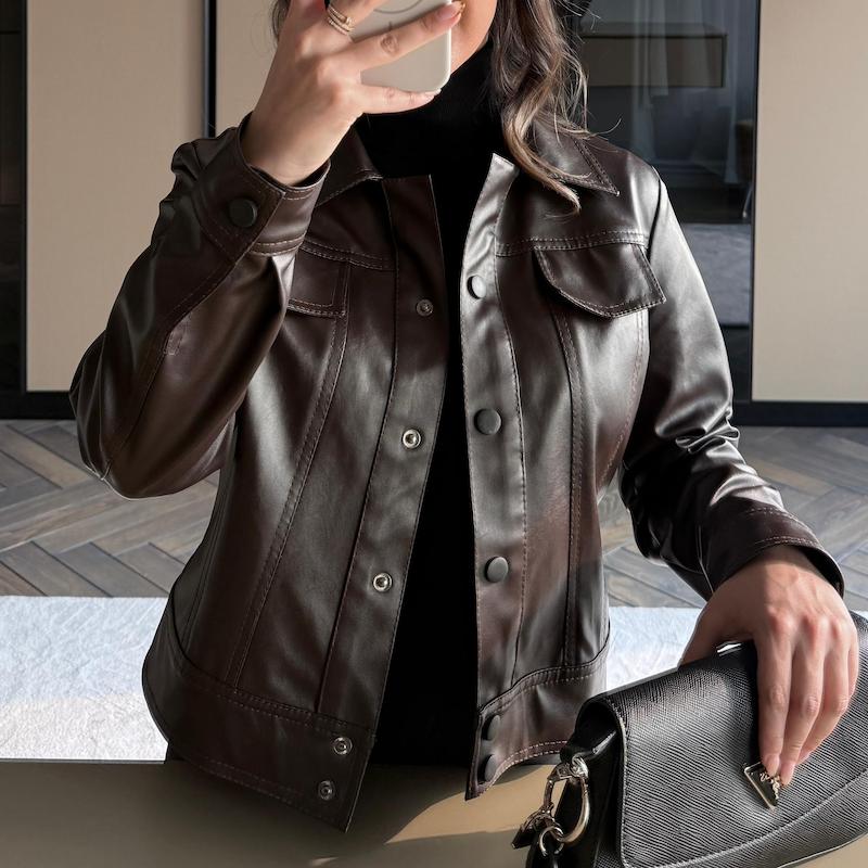 کت چرم ایتاچی